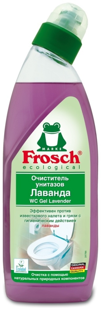 Очиститель унитазов Лаванда 750мл Frosch 