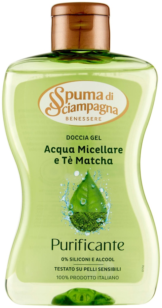 Гель для душа очищающий Матча 300мл Spuma di Sciampagna