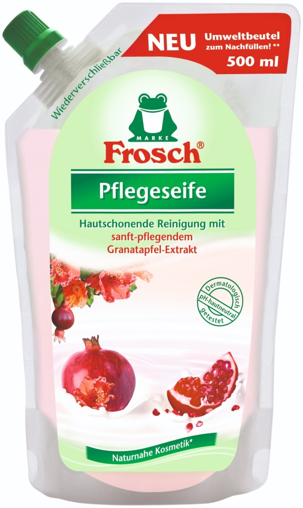 Жидкое мыло Гранат зап.уп.500мл Frosch 