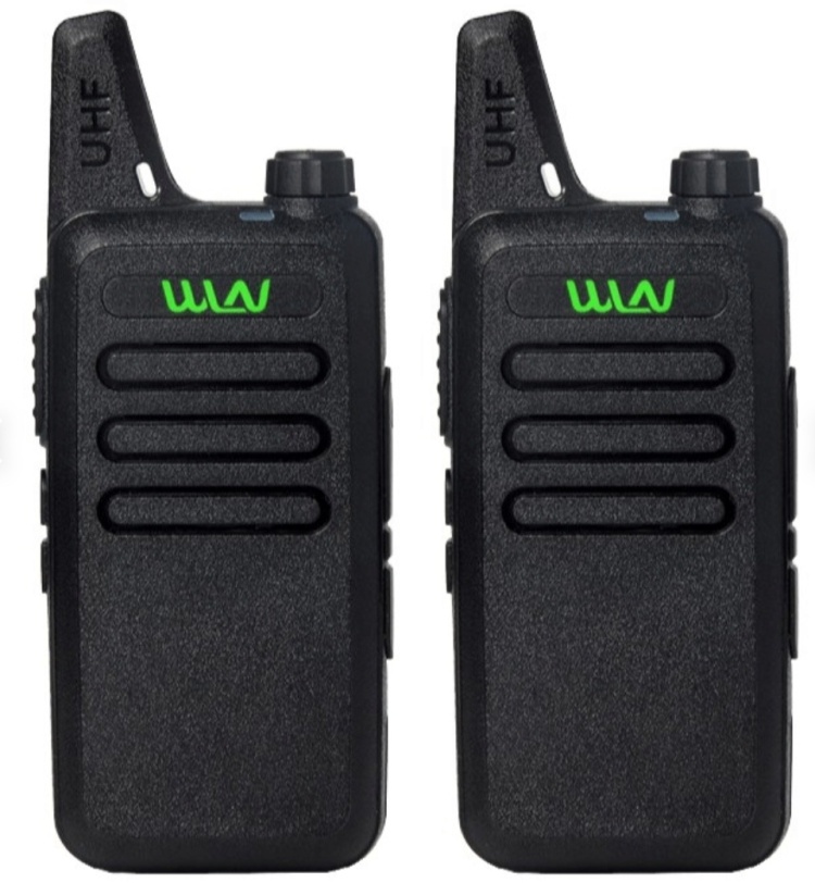 Рация WLN KD-C1 черный 2 шт.