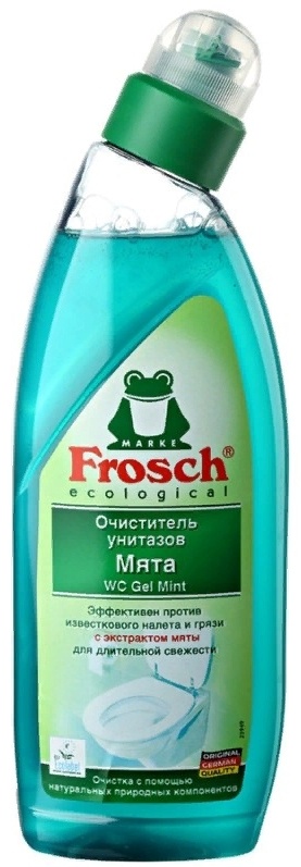 Очиститель унитазов Мята 750мл Frosch 