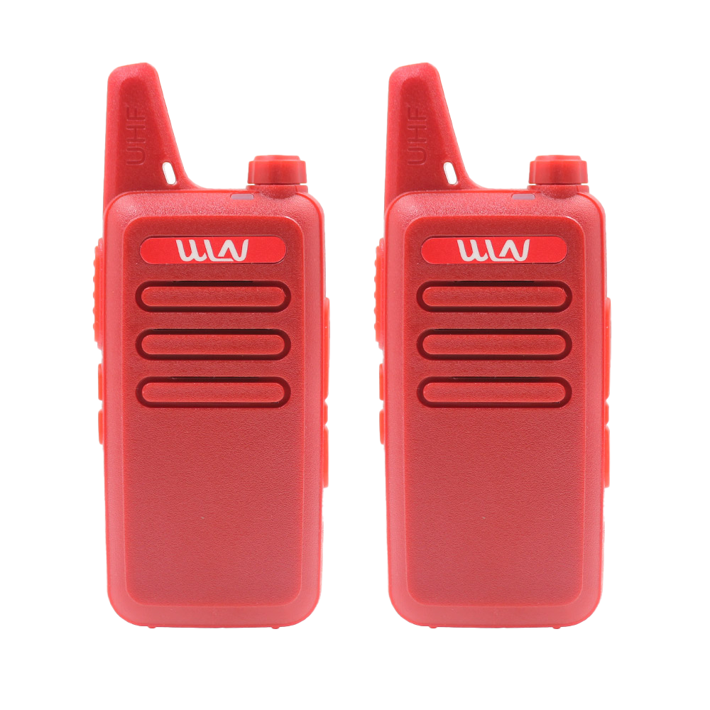 Рация WLN KD-C1 красный 2 шт.