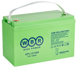 Аккумулятор WBR GPL 121200 свинцово-кислотный AGM 12V 120Ah