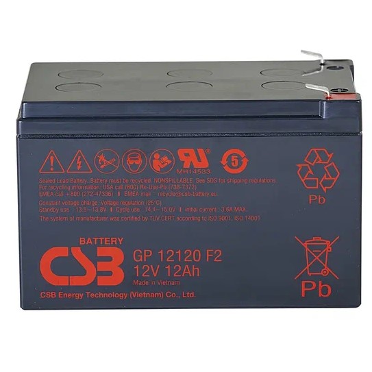 Аккумулятор CSB GP 12120 12V 12Ah