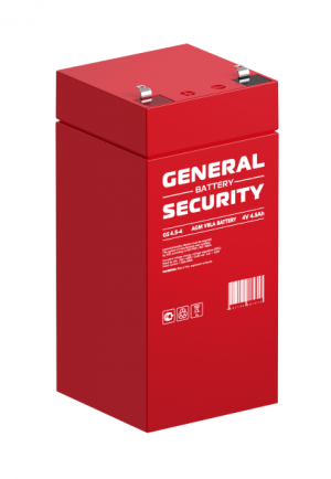 Аккумулятор General Security GS 4.5-4 4V 4.5Ah