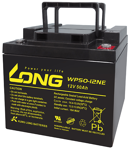 Аккумулятор Long WP50-12NE 12V 50Ah