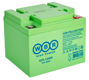 Аккумулятор WBR GPL 12400 свинцово-кислотный AGM 12V 40Ah