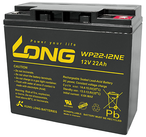 Аккумулятор Long WP22-12NE 12V 22Ah