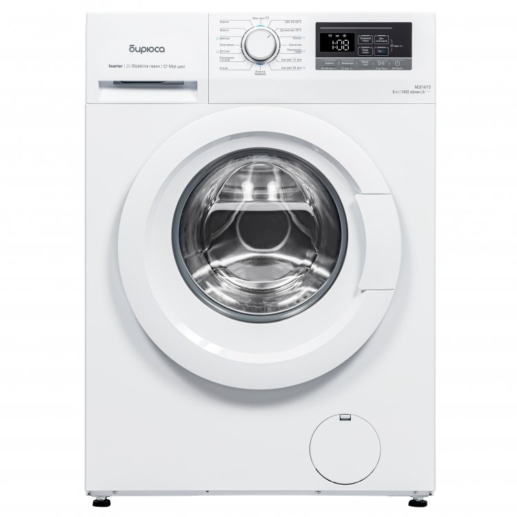 Стиральная машина Бирюса WM-ML814/10 инвертор 8кг белый