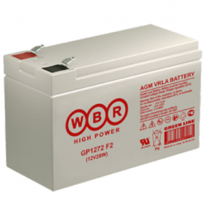 Аккумулятор WBR GP 1255 F2 свинцово-кислотный AGM 12V 5.5Ah