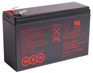 Аккумулятор WBR HR1224W герметичный свинцово-кислотный 12V 6Ah