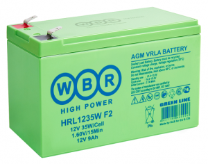 Аккумулятор WBR HRL 12-35W 12V 9Ah