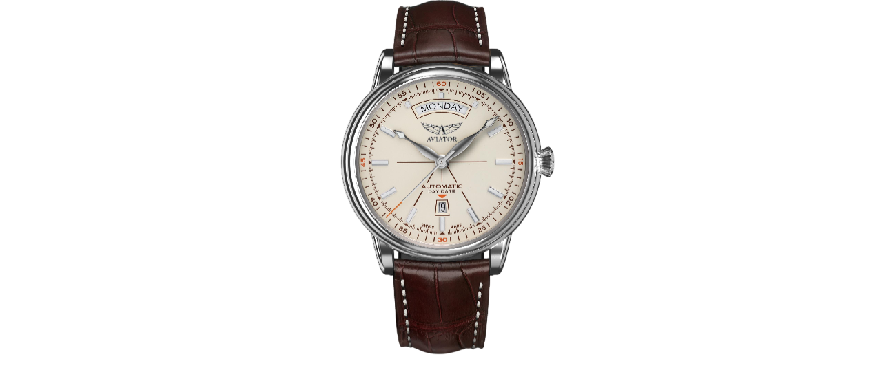 Чаcы механические AVIATOR DOUGLAS DAY DATE V.3.20.0.141.4 мужские