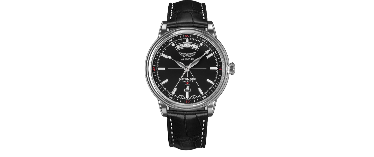 Чаcы механические AVIATOR DOUGLAS DAY DATE V.3.20.0.142.4 мужские