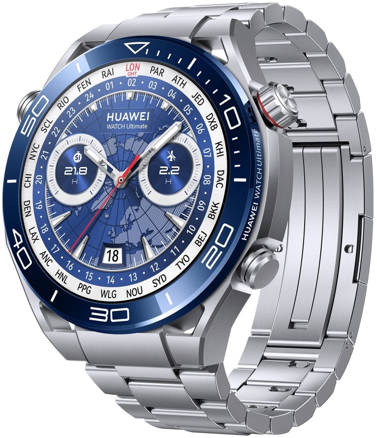 HUAWEI WATCH Ultimate Steel-color Zircon-based Amorphous Alloy Case
