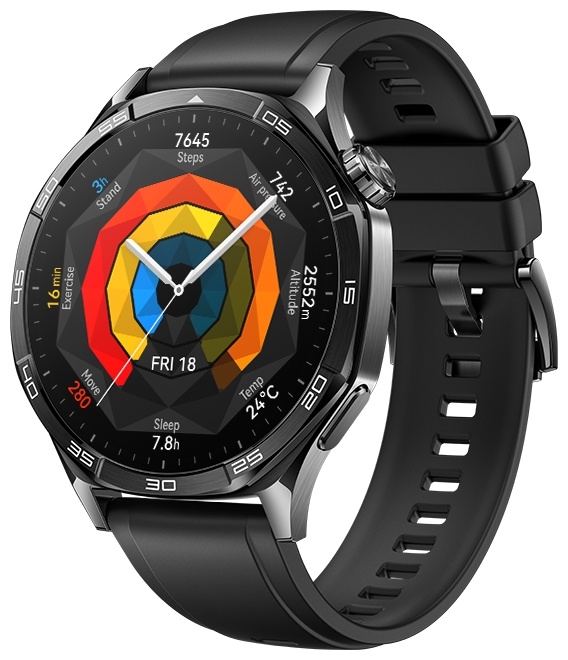 HUAWEI WATCH GT 5 (46mm) Black Fluoroelastomer Strap