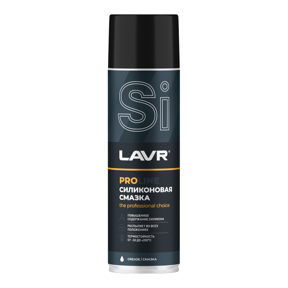 Смазка силиконовая LAVR PRO LINE, 650 мл / Ln3501