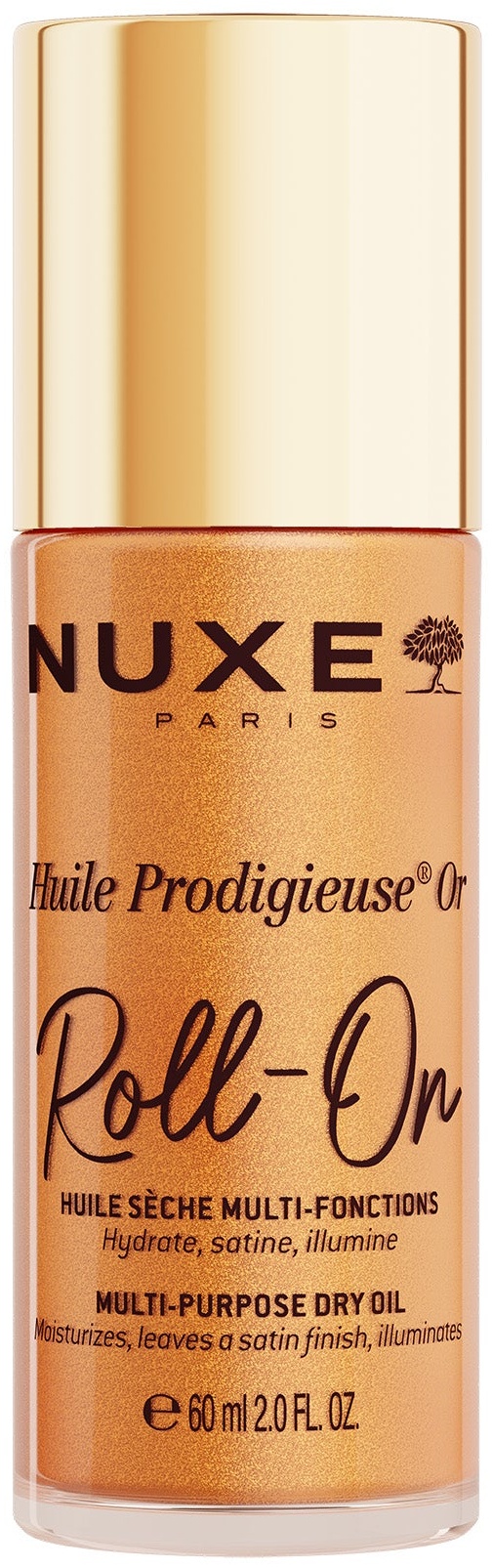 HUILE PRODIGIEUSE® OR Масло сухое Золото Roll-On, 60мл