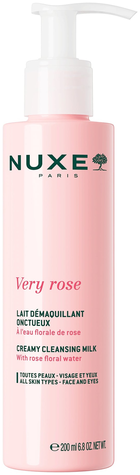 NUXE VERY ROSE Очищающее молочко, 200мл
