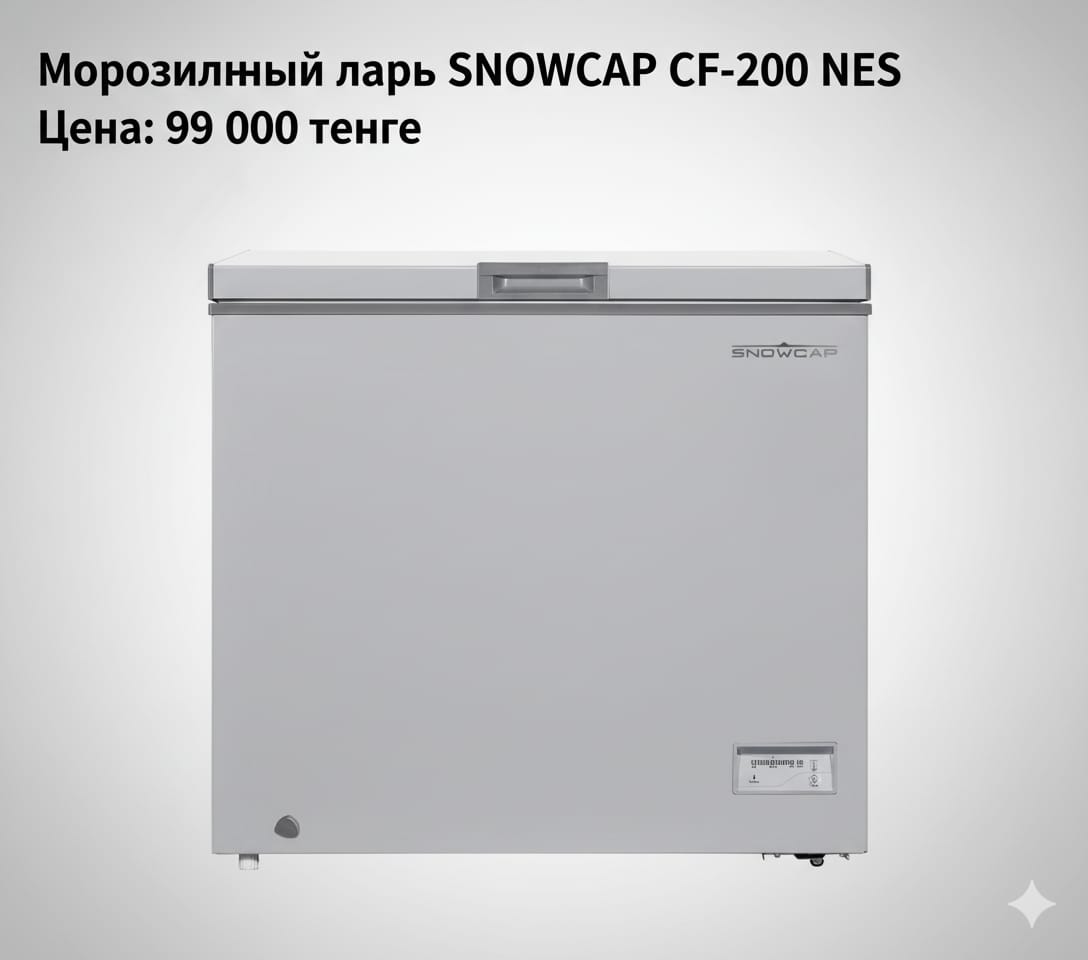 Морозильный ларь SNOWCAP CF-200 NES