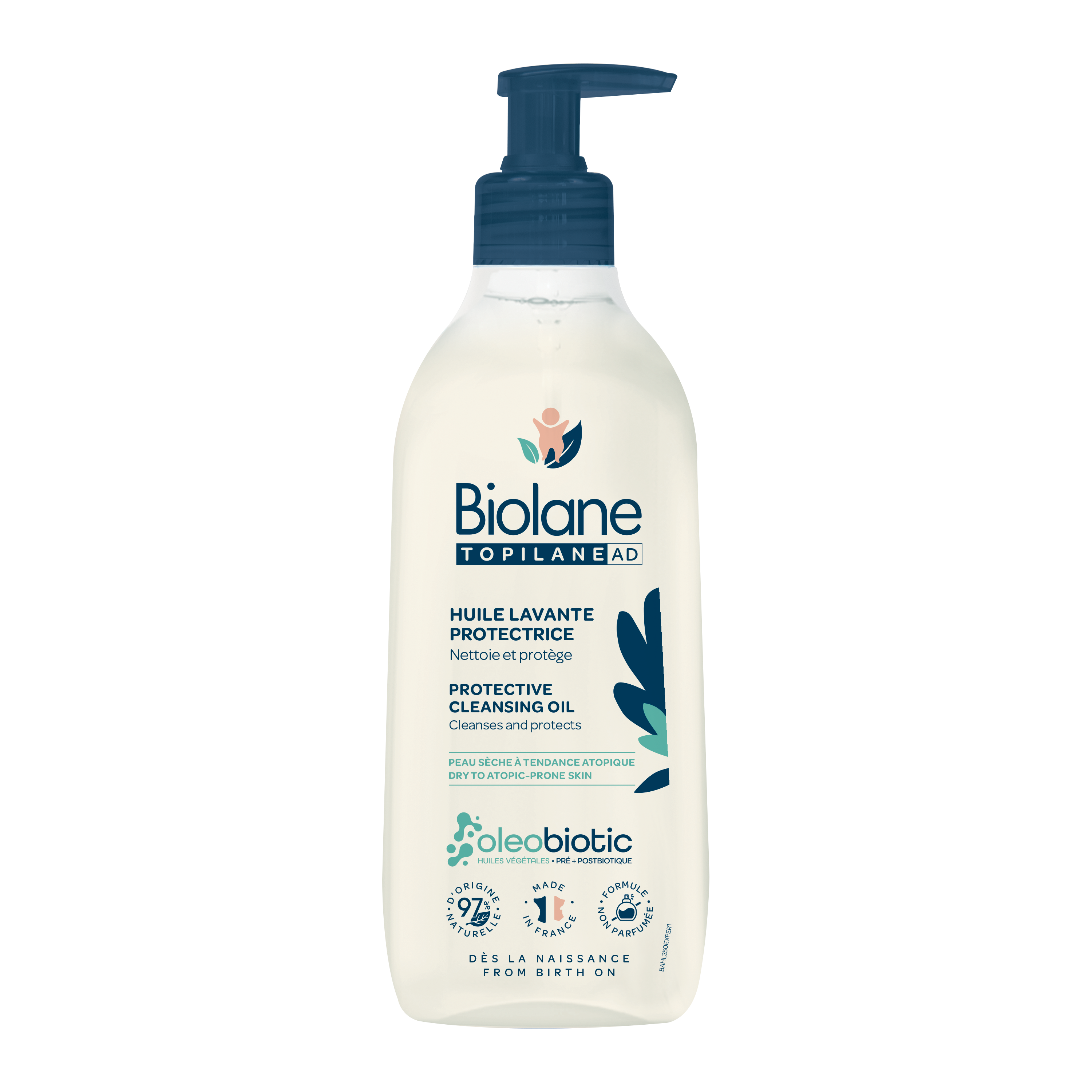 BIOLANE TOPILANE AD Детское очищающее масло для купания 350 мл 3286010101228