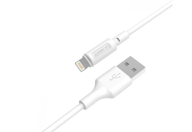 Кабель Crown USB - USB Type-C CMCU-001C white