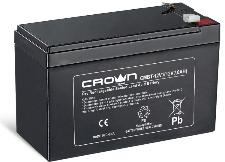 Аккумулятор CROWN CBT-12-7.2