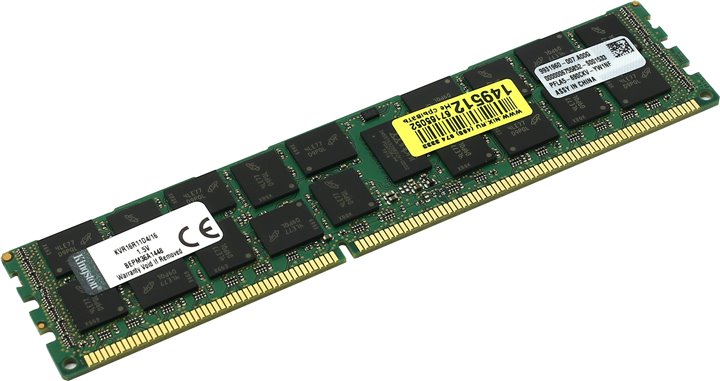 Оперативная память Kingston DDR3 8 GB KVR16R11D4/16HB